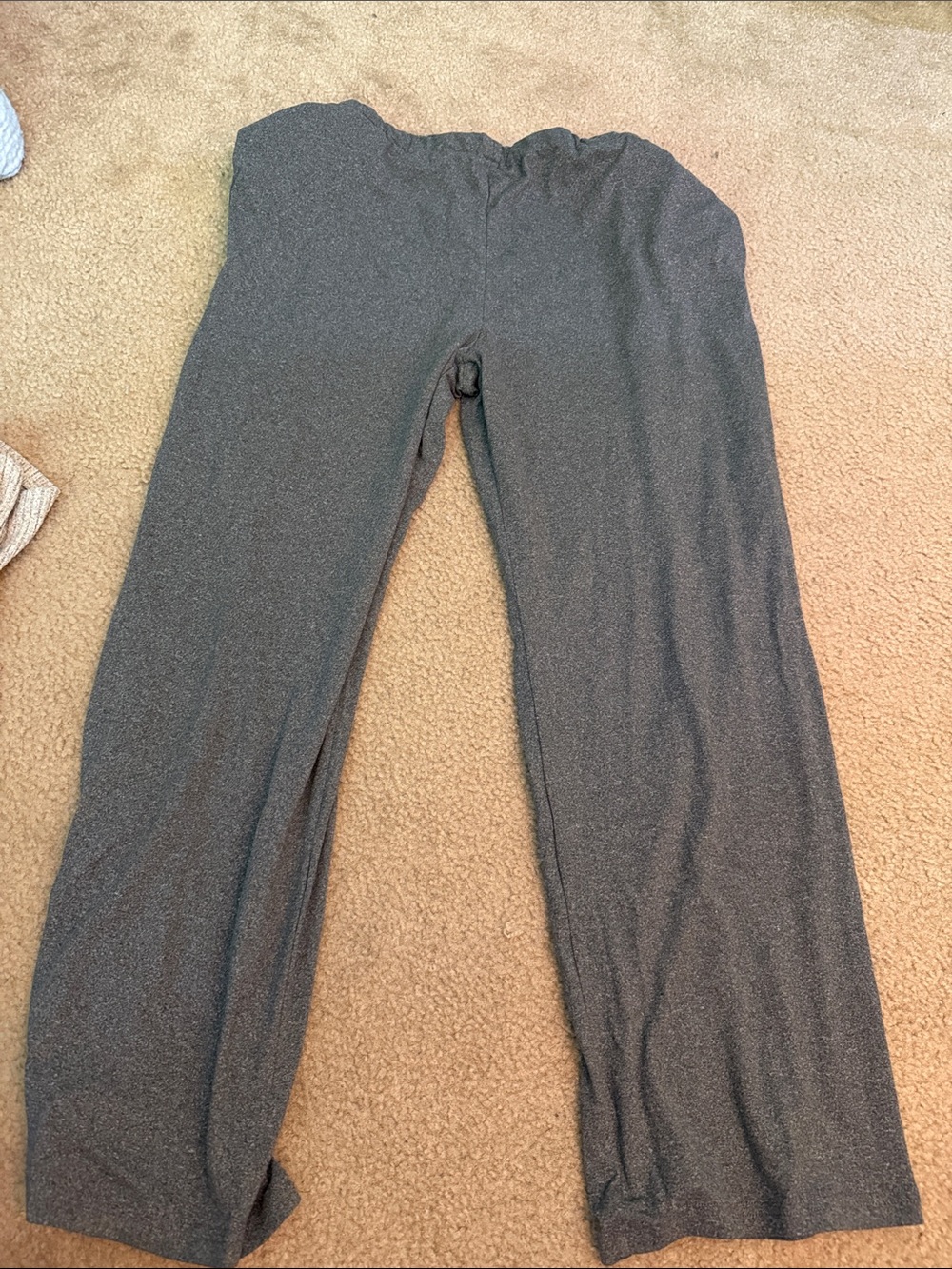 Gray Wide Leg Lounge Pants